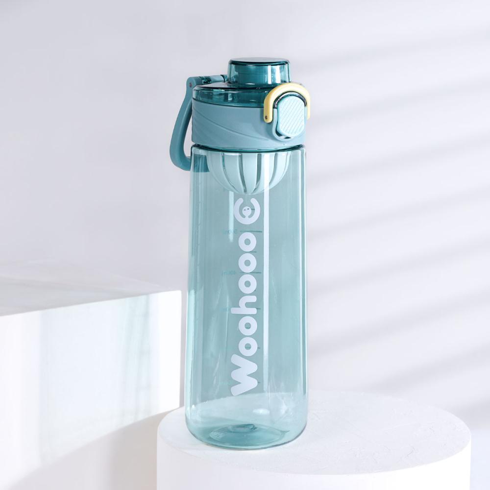 Бутылка для воды 780 ml Вуухууу-Woohooo / Пищевой PP / уп 60 / Голубой / АКЦИЯ